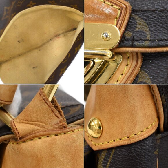 Auth LOUIS VUITTON Monogram Beverly MM Hand Bag Canvas - Picture 5 of 9